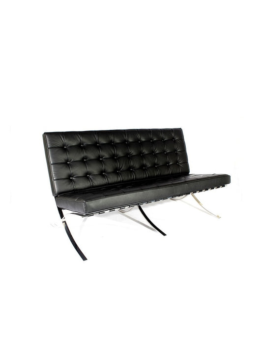 Bilbao love seat negro